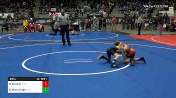 60 lbs Consolation - Bryson Cooper, Honey Badger WC vs Bode Bratsburg, Elkhorn WC