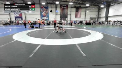 113 lbs Consi Of 64 #2 - Justin Campos, NC vs Bryce Dougherty, VA
