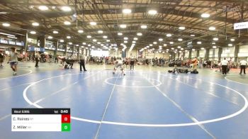 195 lbs Consi Of 16 #2 - Coy Raines, NY vs Zach Miller, NY