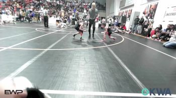 55 lbs Consi Of 4 - Brooks Baxter, Claremore Wrestling Club vs Adam Brummett, Sperry Wrestling Club
