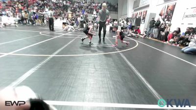 55 lbs Consi Of 4 - Brooks Baxter, Claremore Wrestling Club vs Adam Brummett, Sperry Wrestling Club