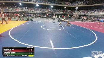 6A 165 lbs Quarterfinal - Jack Ringger, Prosper vs Travis Rosa, Cypress Creek