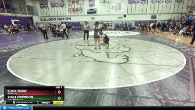 145 lbs Champ. Round 2 - Xenia Morrison, Southridge vs Kiyra Terry, Royal