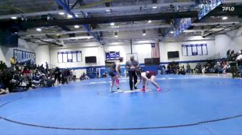 Girls 185 lbs 1st Place Match - Andrea Dowdy, East Central High School Girls vs Landry Robert, Ocean Springs Women