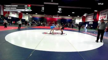 138 lbs Semifinal - Jonah Guerra, Montclair vs Joseph Ramirez, El Modena