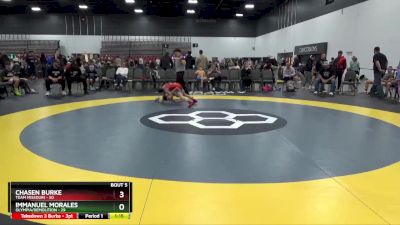 60 lbs Round 2 (8 Team) - Chasen Burke, Team Missouri vs Immanuel Morales, Olympia/Demolition