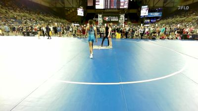 110 lbs Cons 64 #2 - Megan Cornett, AK vs Gisele Gallegos, MN