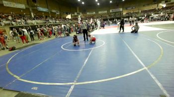 80 lbs Semifinal - Madilynn Gallegos, Pomona Elite vs Brystal Ribley, Westside WC