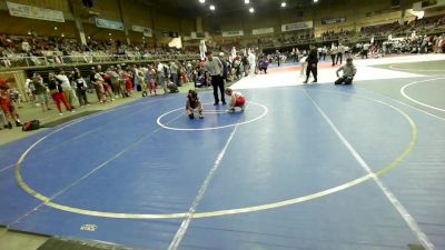 80 lbs Semifinal - Madilynn Gallegos, Pomona Elite vs Brystal Ribley, Westside WC