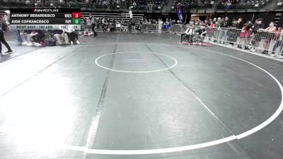 190 lbs 5th Place - Anthony Berardesco, Wrestling U vs Jude Cofrancesco, Pope John