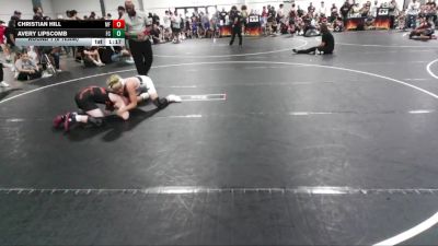 115 lbs Round 1 (6 Team) - Christian Hill, MF vs Avery Lipscomb, Funky Crayons