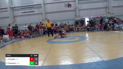 50 lbs Final - Lillian Crangle, Badger Girls Elite vs Victoria Sweeney, Grindhouse W.C.