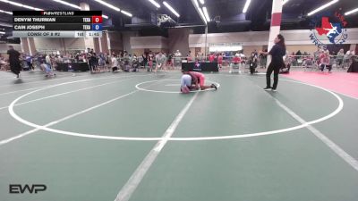 93 lbs Consi Of 8 #2 - Denym Thurman, Texas vs Cain Joseph, Texasports Wrestling