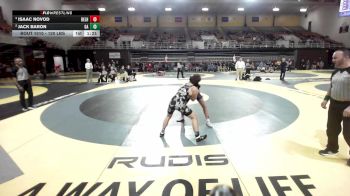 120 lbs Semifinal - Isaac Novod, Belmont Hill vs Jack Baron, Germantown Academy