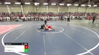 132 lbs Consolation - Zavian Geronimo, Live Training vs Caden Leyba, Yotes WC