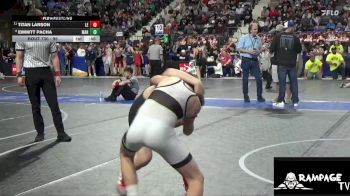 95 lbs Champ. Round 1 - Titan Larson, Lawrence Elite vs Emmitt Pacha, Marysville