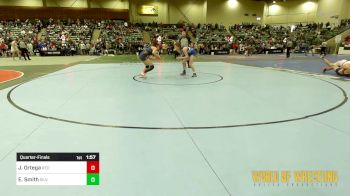 112 lbs Quarterfinal - Jasimen Ortega, Redwood Wrestling vs Emily Smith, Silver State Wrestling Academy