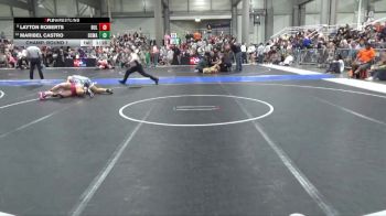 190 lbs Champ. Round 1 - Layton Roberts, Bulldog vs Maribel Castro, Dodge City Wrestling Academy