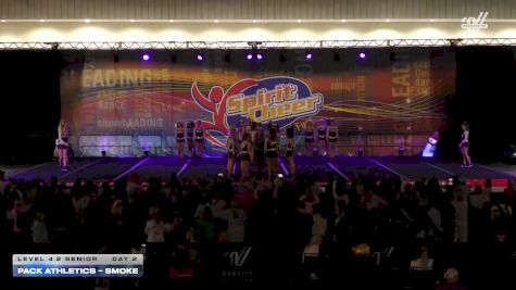 Pack Athletics - Smoke [2025 L4.2 Senior Day 2] 2025 Spirit Cheer Dance Grand Nationals & Cheer Nationals