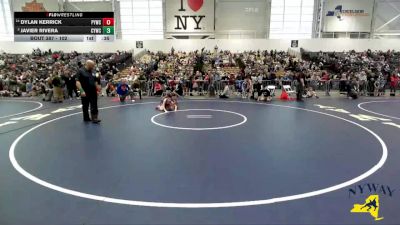 102 lbs Champ. Round 1 - Javier Rivera, Columbia Youth Wrestling Club vs Dylan Kerrick, Penn Yan Wrestling Club