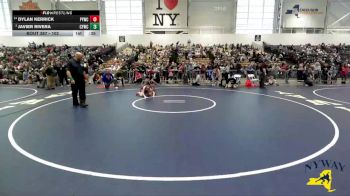 102 lbs Champ. Round 1 - Javier Rivera, Columbia Youth Wrestling Club vs Dylan Kerrick, Penn Yan Wrestling Club