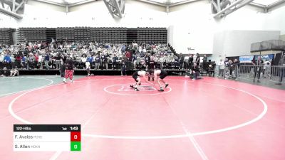 122-H lbs Round Of 64 - Fabian Avalos, Port Chester Rams vs Sam Allen, Morris Knolls