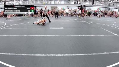 68 lbs Round 1 (8 Team) - Nathan Chung, RedNose WS vs Griffin Rodriguez, The Outsiders Squeeze