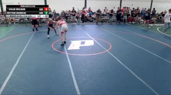 114-120 lbs Quarterfinal - Colin McLean, Purler vs Peyton Nowicki, Rise Wrestling Academy