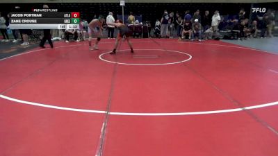 135 lbs Semifinal - Jacob Portman, Atlantic Highlands vs Zane Crouse, Green Castle