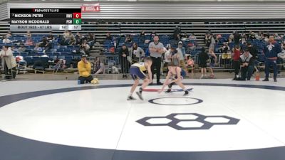 74 lbs 7th Place Match - Nickson Petri, Ringers Wrestling Club vs Mayson Mcdonald, Parkersburg Cougars WC