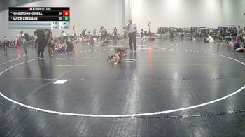 40 lbs 1st Place Match - Jayce Crisman, Salem Elite Mat Club vs **Kingston Howell, Outlaws PWC