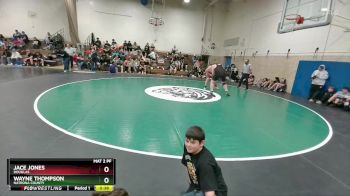 285 lbs Cons. Round 1 - Jace Jones, Douglas vs Wayne Thompson, Natrona County