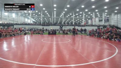 155 lbs Emersyn Miller, Wisconsin vs Rhaigyn Trenary, Indiana Gold