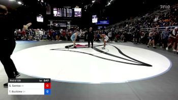 126 lbs Rnd Of 128 - Scout Santos, Oregon vs Travis Bucklew, Ohio