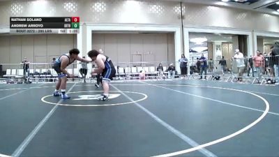 285 lbs Final - Nathan Solano, Alta Loma HS vs Andrew Arroyo, Dethrone WC