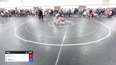 65 kg Cons 32 #1 - Jaxon Joy, Wadsworth Grizzly Wrestling Club vs Sean Solis, Bison Wrestling Club