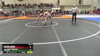 157 lbs Champ. Round 1 - Austin Amens, Otterbein University vs Anthony Grecol, Heidelberg