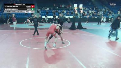 126 lbs Consi Of 16 #2 - Colin Thomson, Central Catholic vs Andrew Amato, Agawam