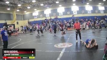 80 lbs Round 2 - Kevin Mathews, Fort Mill Wrestling Club vs Parker Osborne, C2X