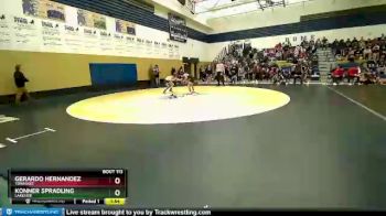 113 lbs Quarterfinal - Konner Spradling, Lakeside vs Gerardo Hernandez, Tonasket