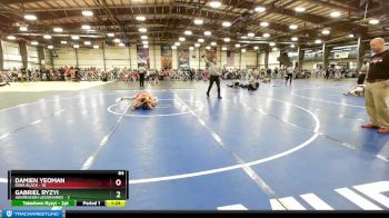 84 lbs Rd# 5- 3:45pm Friday Final Pool - Damien Yeoman, Iowa Black vs Gabriel Ryzyi, Aggression Legionaries