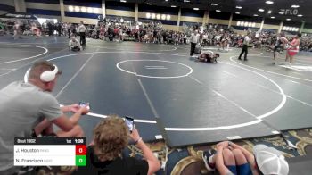 106 lbs Round Of 64 - James Houston, Panguitch vs Nicholas Francisco, North Coast Grapplers