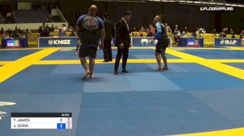 TIMOTHY JAMES vs JAMIN SORIA 2018 World IBJJF Jiu-Jitsu No-Gi Championship