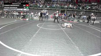 57 lbs Consi Of 8 #2 - Connor Abromowicz, Hasbrouck Heights vs Vincent Brownlee, Eht