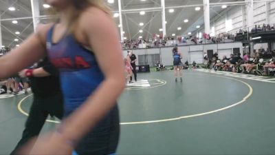 155 lbs Vivienne Legato, Ohio Blue vs Rhaigyn Trenary, Indiana Gold