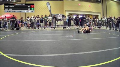 130 lbs Consi Of 16 #1 - Eric Lopez, Peterson Grapplers vs Jeff Hill, Jet House