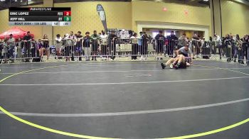 130 lbs Consi Of 16 #1 - Eric Lopez, Peterson Grapplers vs Jeff Hill, Jet House