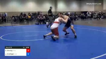 79 kg Prelims - Connor Strong, Pennsylvania RTC vs Jared Krattiger, Wisconsin RTC