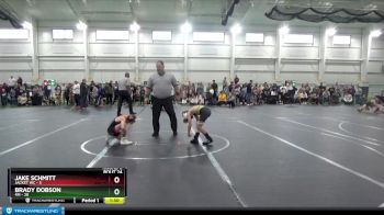 72 lbs Round 6 (8 Team) - Jake Schmitt, Jacket WC vs Brady Dobson, 4M