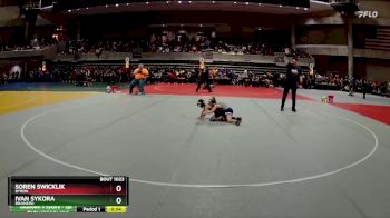 50 lbs Champ. Round 1 - Ivan Sykora, Brainerd vs Soren Swicklik, Byron